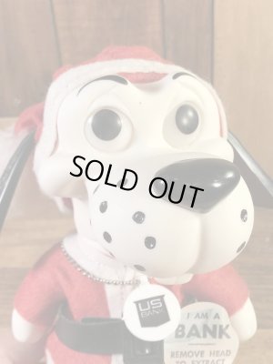 サンタクロースのロイデスドッグの60年代ビンテージ貯金箱フィギュア