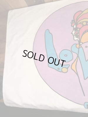 ピーターマックスのLoveの70'sヴィンテージピローケース