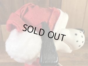 サンタクロースのロイデスドッグの60年代ビンテージ貯金箱フィギュア