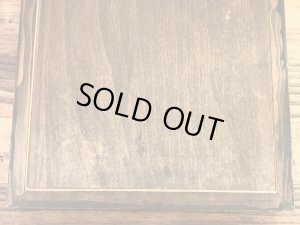 フクロウがハンドペイントで描かれた70年代ビンテージ壁掛け