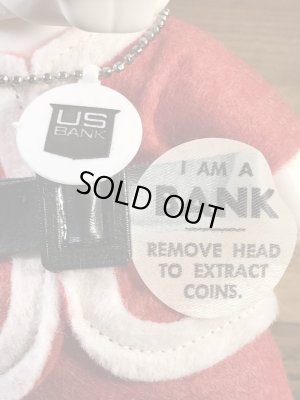 サンタクロースのロイデスドッグの60年代ビンテージ貯金箱フィギュア