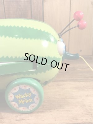 Vanda Cragstan社製のWacky Melonの60’sヴィンテージプルトイ