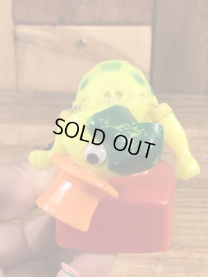 TM British Patentのカメの70’sヴィンテージプラッシュアップパペット