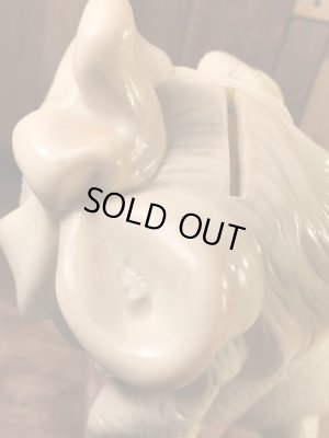 Russ Berrie社製のPuppy Dogの70’sヴィンテージコインバンクドール