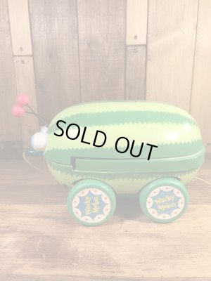 Vanda Cragstan社製のWacky Melonの60’sヴィンテージプルトイ