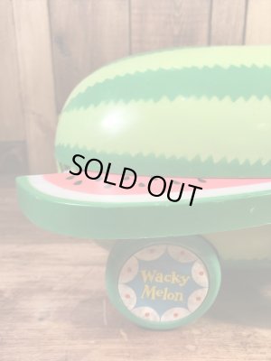 Vanda Cragstan社製のワッキーメロンの60年代ビンテージプルトイ