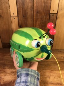 他の写真3: Vanda Cragstan “Wacky Melon” Pull Toy　ワッキーメロン　ビンテージ　プルトイ　60年代