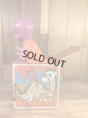 Mattel社製の“Blippy”の60’sヴィンテージジャックインザボックス