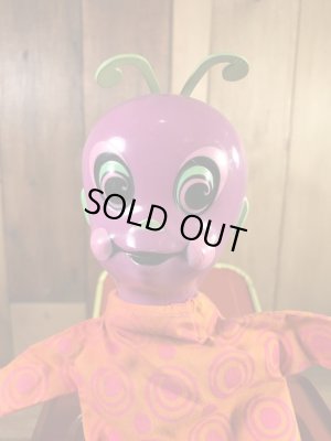 マテル社製のブリッピーの60年代ビンテージびっくり箱トイ