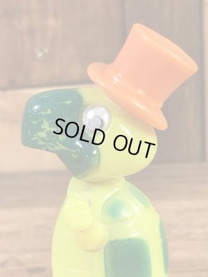 TM British Patentのカメの70’sヴィンテージプラッシュアップパペット