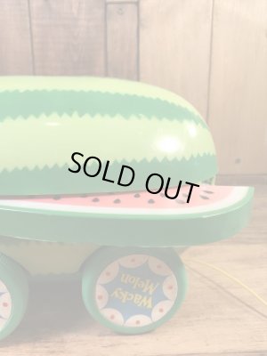 Vanda Cragstan社製のWacky Melonの60’sヴィンテージプルトイ