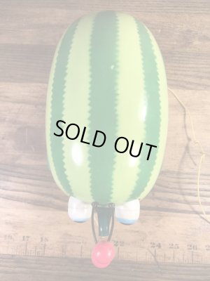 Vanda Cragstan社製のワッキーメロンの60年代ビンテージプルトイ