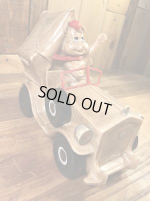 Boy Indu's社製のスパークスキャンパーの70年代ビンテージ貯金箱フィギュア