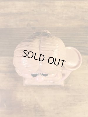 “World's Bast Mother”のメッセージが書かれたシリスカルプスの70年代ビンテージメッセージドール