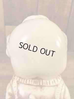 “Grandpa You're Very Special”のメッセージが書かれたシリスカルプスの70年代ビンテージメッセージドール