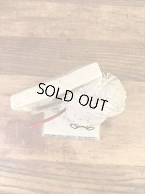 “World's Best Teacher...”のメッセージが書かれたシリスカルプスの70年代ビンテージメッセージドール