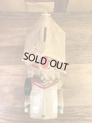 Boy Indu's社製のスパークスキャンパーの70年代ビンテージ貯金箱フィギュア