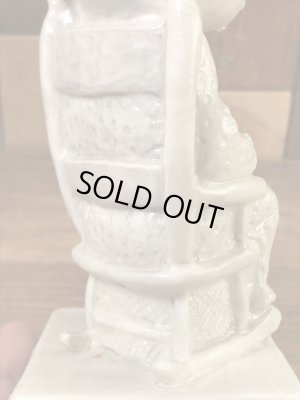 “World's Greatest Grandma”のメッセージが書かれたシリスカルプスの70年代ビンテージメッセージドール