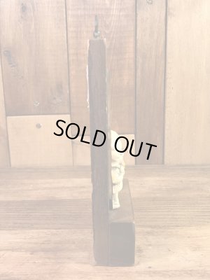 Wallace Berrie社製のメッセージが書かれた70’sヴィンテージ壁掛けミラー