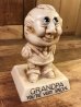 “Grandpa You're Very Special”のメッセージが書かれたシリスカルプスの70年代ビンテージメッセージドール