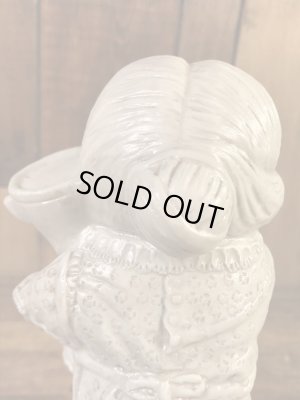 “World's Bast Mother”のメッセージが書かれたシリスカルプスの70年代ビンテージメッセージドール