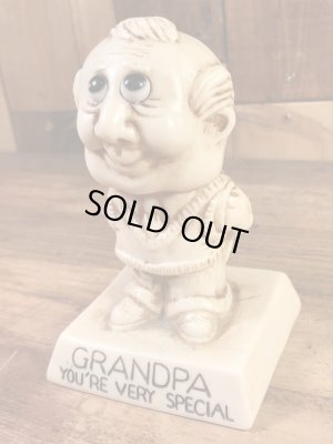 画像2: Sillisculpts “Grandpa You're Very Special” Message Doll　シリスカルプス　ビンテージ　メッセージドール　70年代