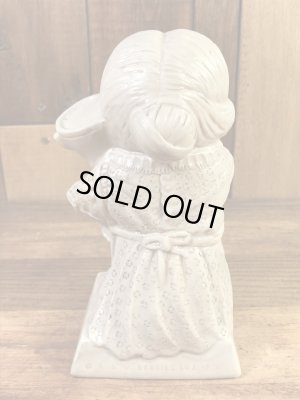 “World's Bast Mother”のメッセージが書かれたシリスカルプスの70年代ビンテージメッセージドール