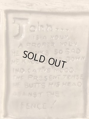 R&W Berries社製のシリスカルプスの70’sヴィンテージメッセージドール