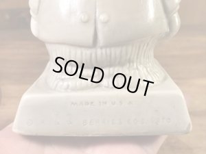 “World's Bast Father”のメッセージが書かれたシリスカルプスの70年代ビンテージメッセージドール