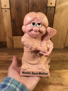 他の写真3: Sillisculpts “World's Bast Mother” Message Doll　シリスカルプス　ビンテージ　メッセージドール　70年代