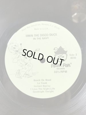 アーウィンディスコダックのネイビーの70’sヴィンテージLP盤