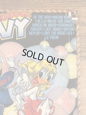 アーウィンディスコダックのネイビーの70’sヴィンテージLP盤