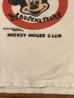 ディズニーのミッキーマウスクラブの60’sヴィンテージキッズTシャツ