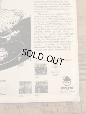 Irwin the Dynamic DuckのDuck Warsの70’sヴィンテージLP盤