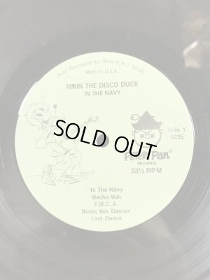 アーウィンディスコダックのネイビーの70’sヴィンテージLP盤