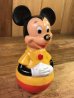 ディズニーのミッキーマウスの70年代ビンテージ起き上がりこぼし