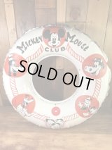 Disney Mickey Mouse Club Swimming Ring　ミッキーマウスクラブ　ビンテージ　浮き輪　ディズニー　60〜70年代