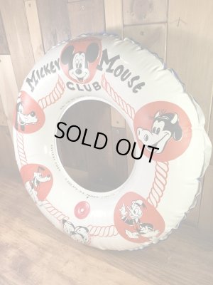ディズニーのミッキーマウスクラブの60〜70’sヴィンテージキッズ用浮き輪