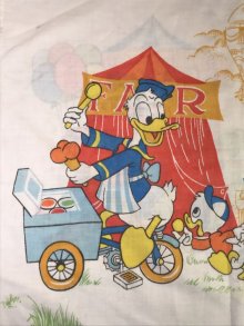 他の写真3: Disney Character “Amusement Park” Pillowcase　ディズニー　ビンテージ　ピローケース　遊園地　70年代