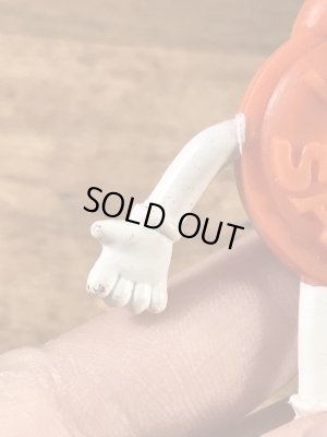 ライフセーバーズのオレンジの90年代ビンテージPVCフィギュア