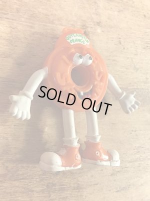 ライフセーバーズのオレンジの90年代ビンテージPVCフィギュア