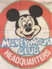 ディズニーのミッキーマウスクラブの70’sヴィンテージピローケース