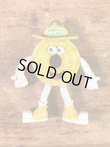 Life Savers “Lamchin' Lemon” Bendable PVC Figure　ライフセーバーズ　ビンテージ　ベンダブルフィギュア　PVCフィギュア　90年代