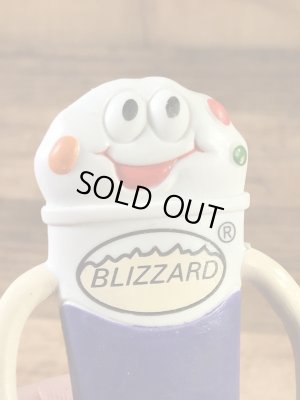 デイリークイーンのブリザードの90年代ビンテージベンダブルフィギュア