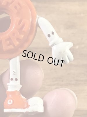 ライフセーバーズのオレンジの90年代ビンテージPVCフィギュア