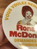 カナダのマクドナルド“ロナルド”の80’s〜ヴィンテージ缶バッチ