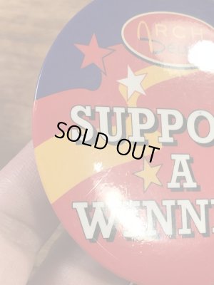 マクドナルドのアーチデラックスの90’sヴィンテージ缶バッチ