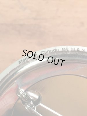 カナダのマクドナルドの80年代〜ビンテージ缶バッジ