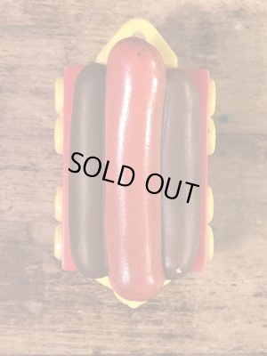 ソニックドライブインのホットドッグの90年代ビンテージミールトイ