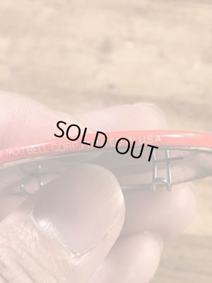 タコベルのメッセージが書かれた80’sヴィンテージ缶バッチ